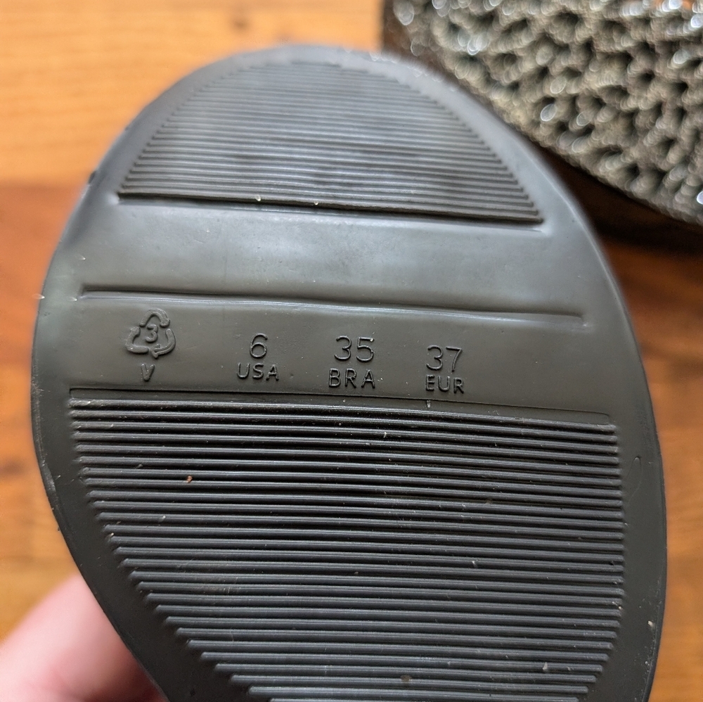 Chic by Lady Couture Glittery Butterfly jelly Platform Wedges - Picture 2 of 8